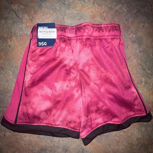 Boys DSG 2XS‎ Basketball shorts, pink - Picture 2 of 9